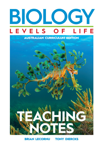 PRE-ORDER: Biology: Levels of Life Teacher Notes