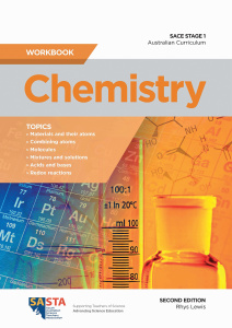 SACE Stage 1 Chemistry workbook - 2nd Ed.