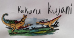 Maxwell Sierp - Kakuru kujani drawing
