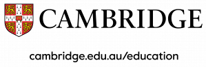 Cambridge logo AU url colour positive